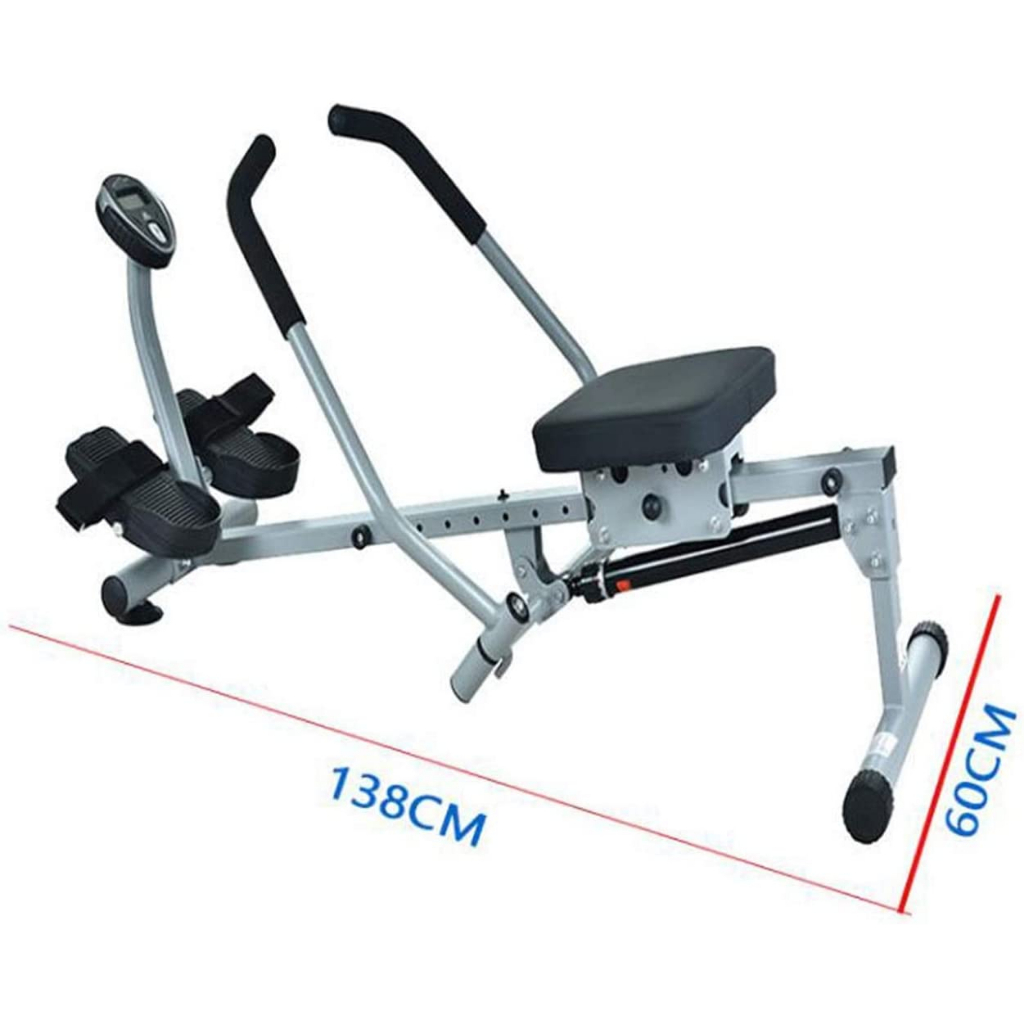 M&aacute;y tập ch&egrave;o thuyền thủy lực với điện trở c&oacute; thể điều chỉnh 12 mức, m&agrave;n h&igrave;nh kỹ thuật số Cao Cấp