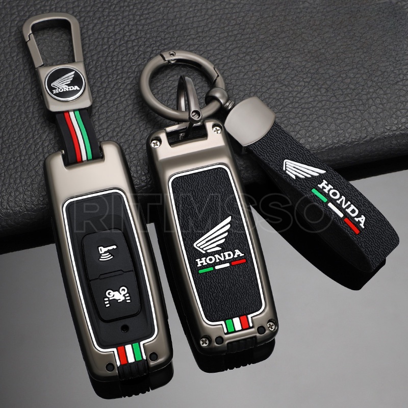 Vỏ Bọc Ch&igrave;a Kh&oacute;a Điều Khiển Từ Xa 3 N&uacute;t Bằng Hợp Kim HONDA PCX160 VISION SH350 PCX 160 2 Hot