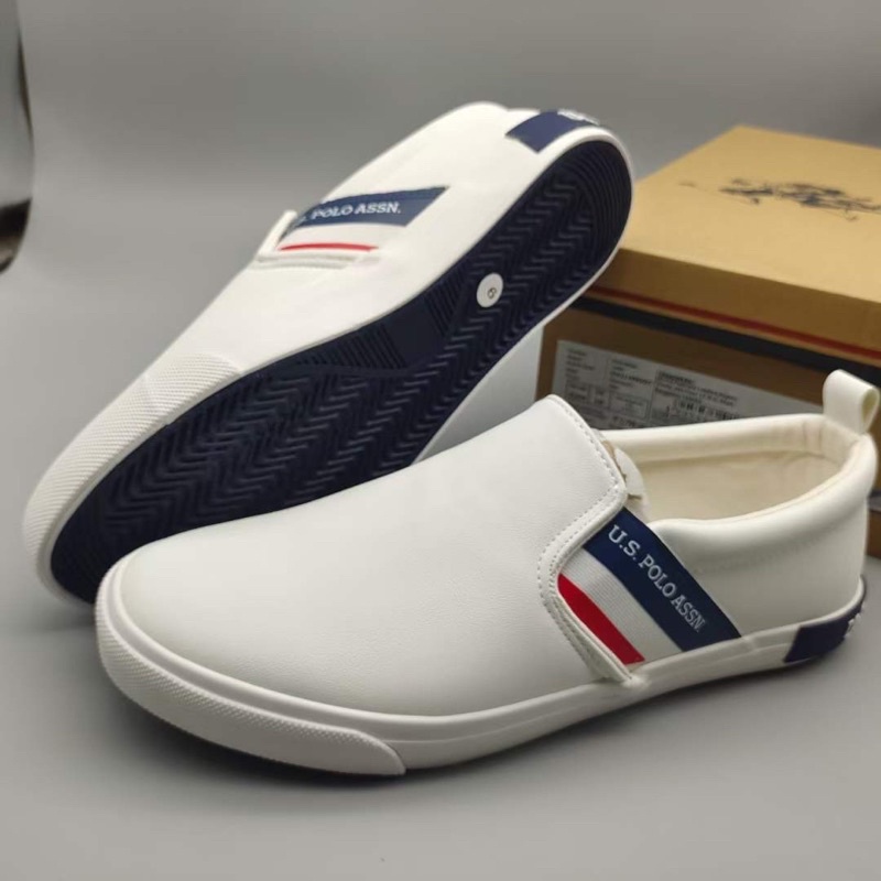 Gi&agrave;y lười nam da Pu cao cấp 