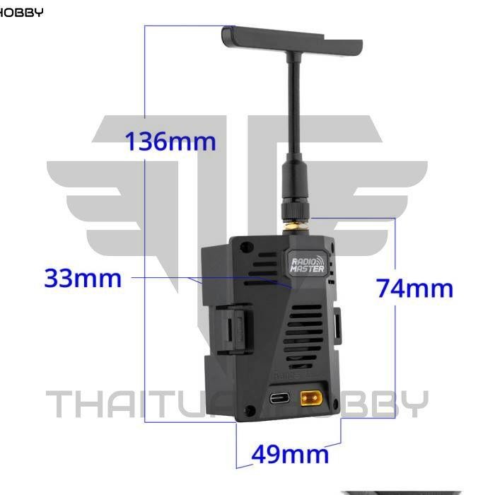 M&ocirc; đun Điều Khiển RadioMaster Ranger Micro 2.4Ghz ELRS Hot