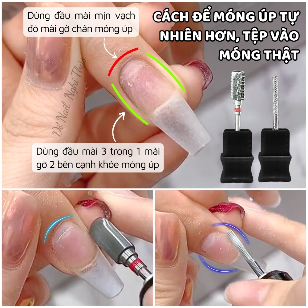 Đầu m&agrave;i m&oacute;ng 3 trong 1 CENA Cao Cấp