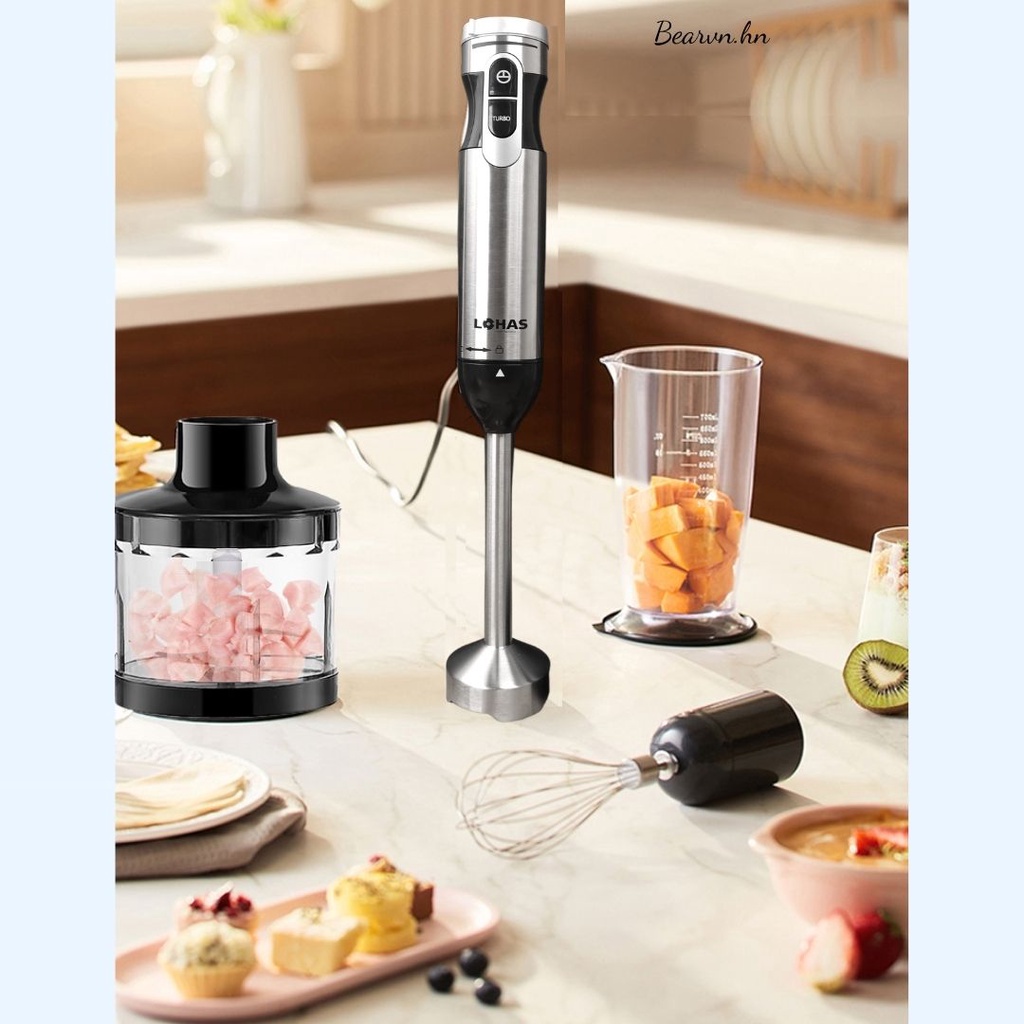 Bộ M&aacute;y Xay Cầm Tay Đa Năng 5 in 1 H&Agrave;N QUỐC LOHAS LS-328 Cao Cấp