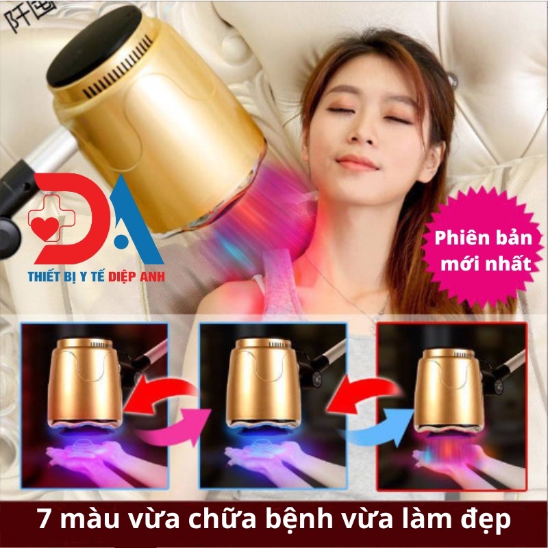 M&aacute;y X&ocirc;ng Ngải Cứu Hồng Ngoại 7 M&agrave;u Cao Cấp 