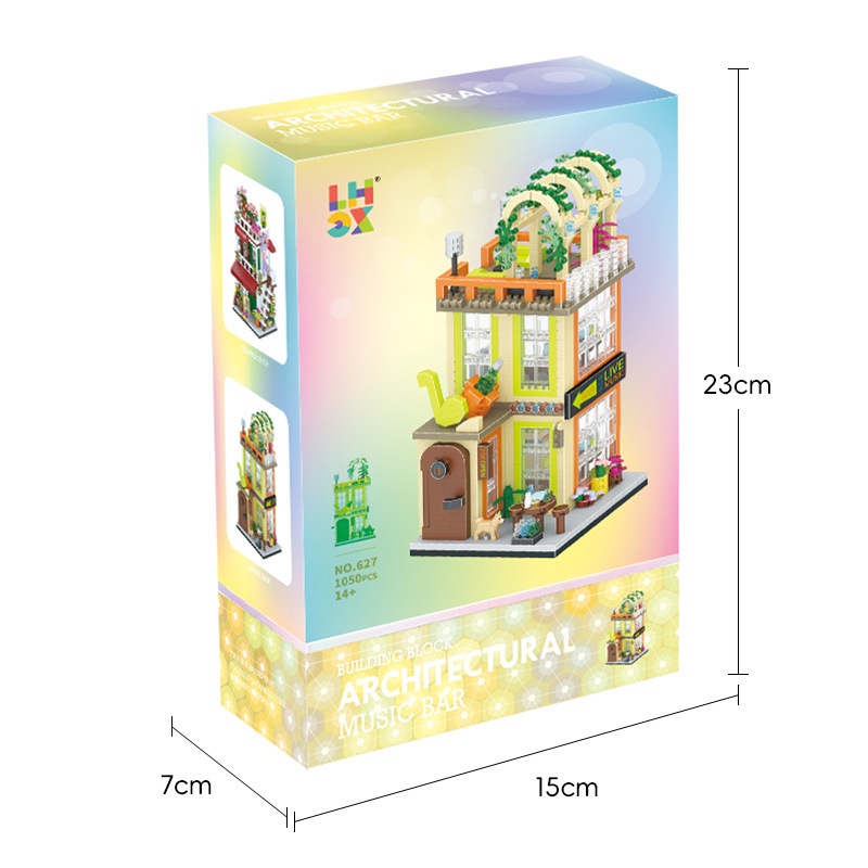 Bộ Đồ Chơi Lắp R&aacute;p Thủ C&ocirc;ng 626-629 Chất Lượng Cao Hot