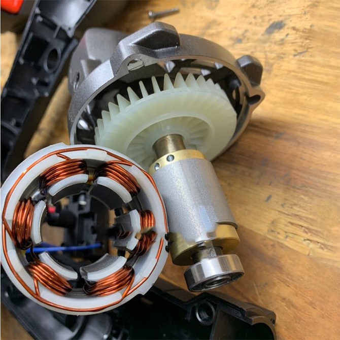 M&aacute;y Cắt M&agrave;i Pin Cầm Tay ELEX 199V Kh&ocirc;ng Chổi Than  L&otilde;i đồng 100% Cao Cấp