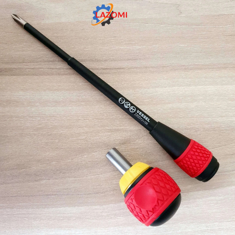 T&ocirc; v&iacute;t tự động đảo chiều Vessel 2 cạnh/ 4 cạnh Vessel No.2200+2x150/ No.2200-6x150 Made in Japan- LAZOMI tools Hot