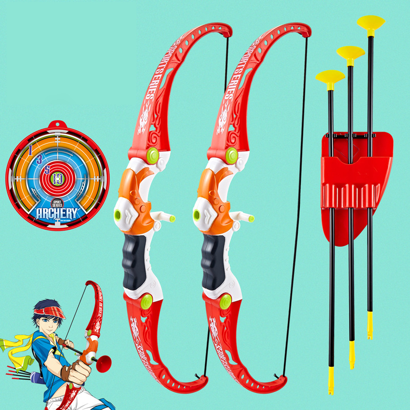 Đồ chơi b&eacute; trai bắn cung ANDY KIDS cung t&ecirc;n an to&agrave;n cung t&ecirc;n chắc khỏe, mũi t&ecirc;n bằng silicon h&uacute;t d&iacute;nh an to&agrave;n Cao Cấp