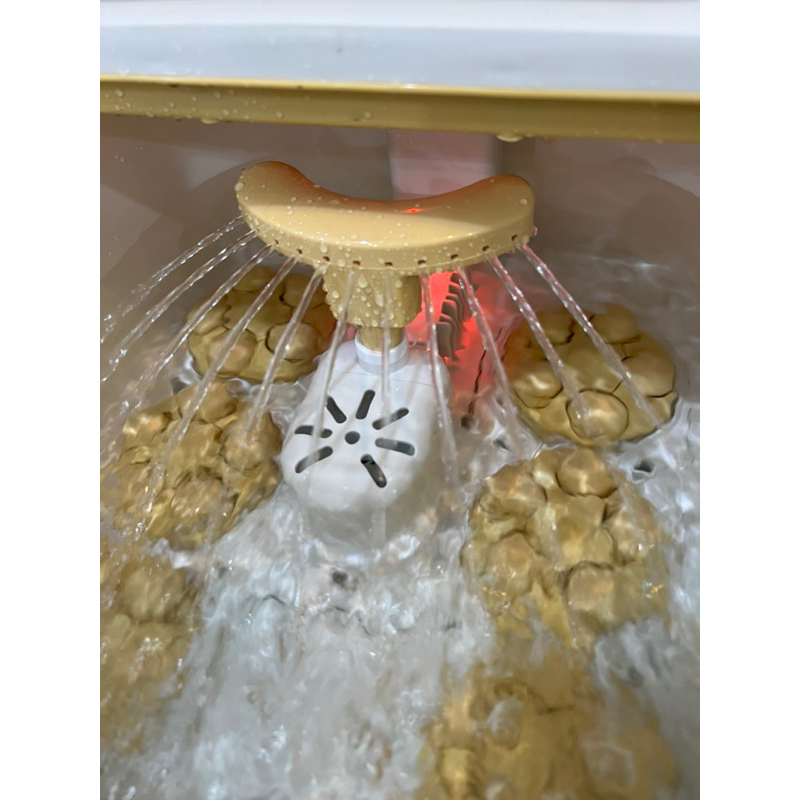 Bồn Ng&acirc;m Ch&acirc;n Massa Tự Động Cao Cấp C&oacute; Đ&egrave;n Hồng Ngoại V&ograve;i Phun Nước Full Chức Năng