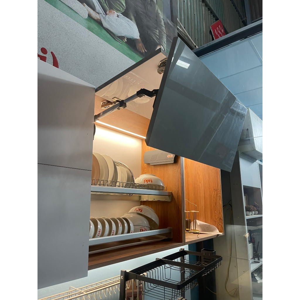 Tay N&acirc;ng C&aacute;nh Tủ TAKI Bản N&acirc;ng Cấp 2025 M&atilde; G225 C&oacute; Điều Chỉnh Lực - Ph&ugrave; Hợp Mọi Chất Liệ Hot