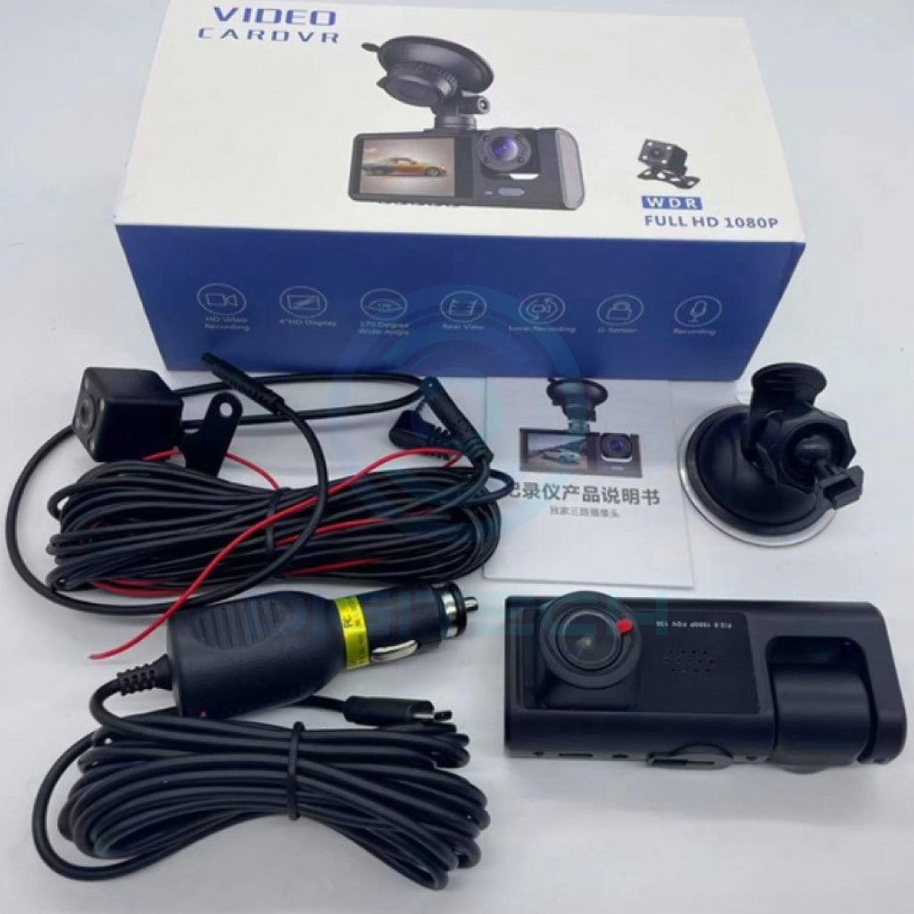 Camera h&agrave;nh tr&igrave;nh &ocirc; t&ocirc; C3, quay trước trong v&agrave; sau xe, t&iacute;ch hợp wifi cảm biến, va chạm chống rung, tặng thẻ nhớ 32G Hot
