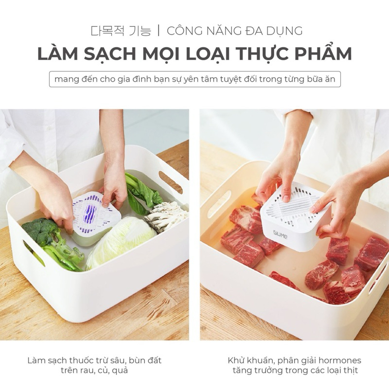 M&aacute;y khử khuẩn thực phẩm Gume OWM-01 H&agrave;n  QUỐC Đa Năng Cao Cấp
