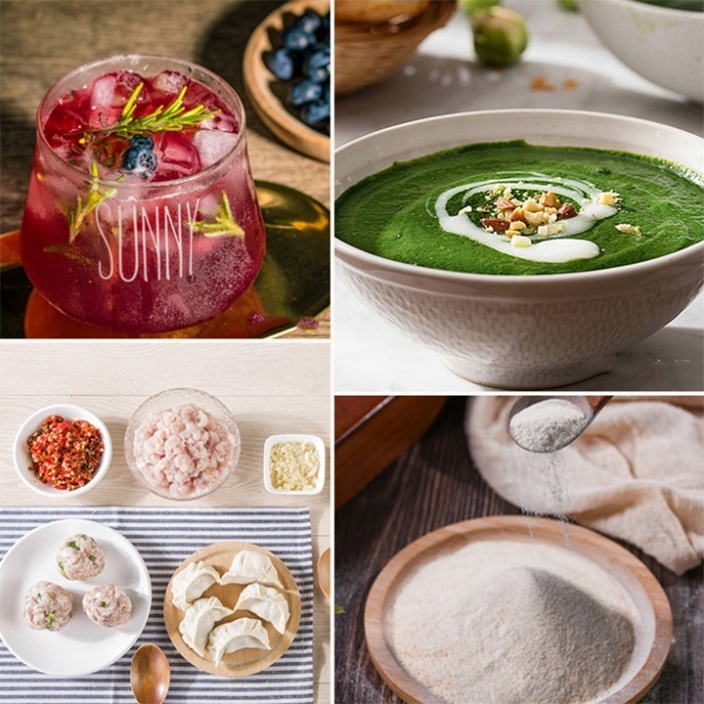 M&aacute;y xay sinh tố Sliver Crest 2 cối lưỡi dao th&aacute;o rời c&ocirc;ng suất 350W xay đồ kh&ocirc;, ngũ cốc mịn