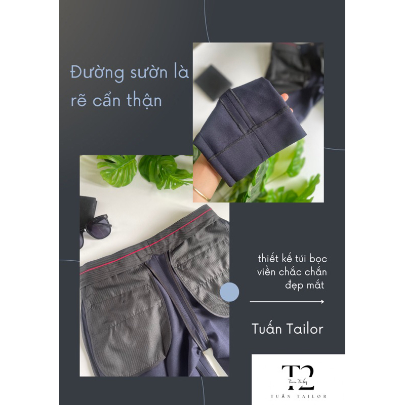 Quần &Acirc;u Nam , Quần T&acirc;y Nam Tăng Cạp Chun C&oacute; Thể Điều Chỉnh Từ 2-3cm Chất Đẹp