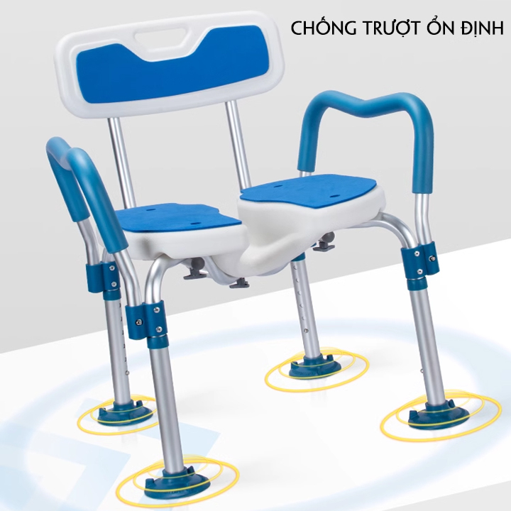 Ghế Tắm Cho Người Gi&agrave;, Người Đau Ốm  Cao Cấp