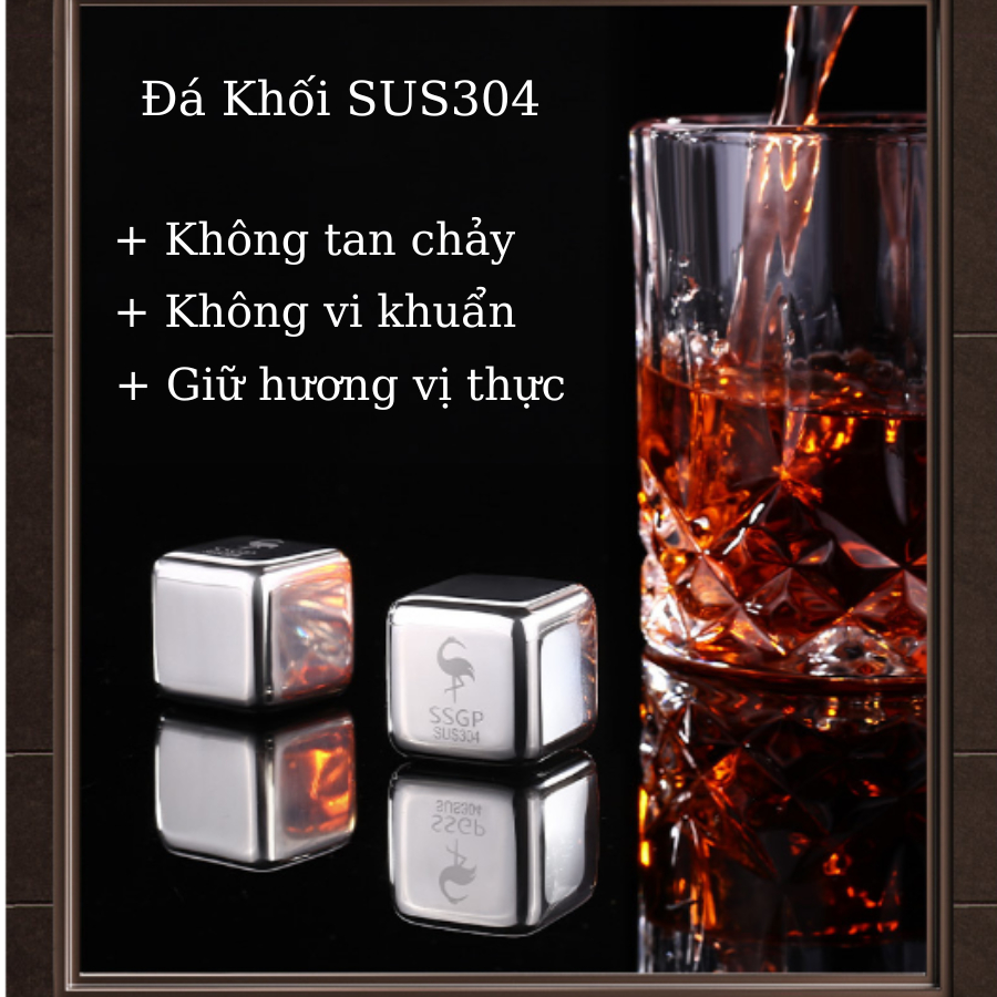 Đ&aacute; Vi&ecirc;n Vĩnh Cửu Inox SUS304 Nhập Khẩu Đức An To&agrave;n Chất Lượng Cao Cấp