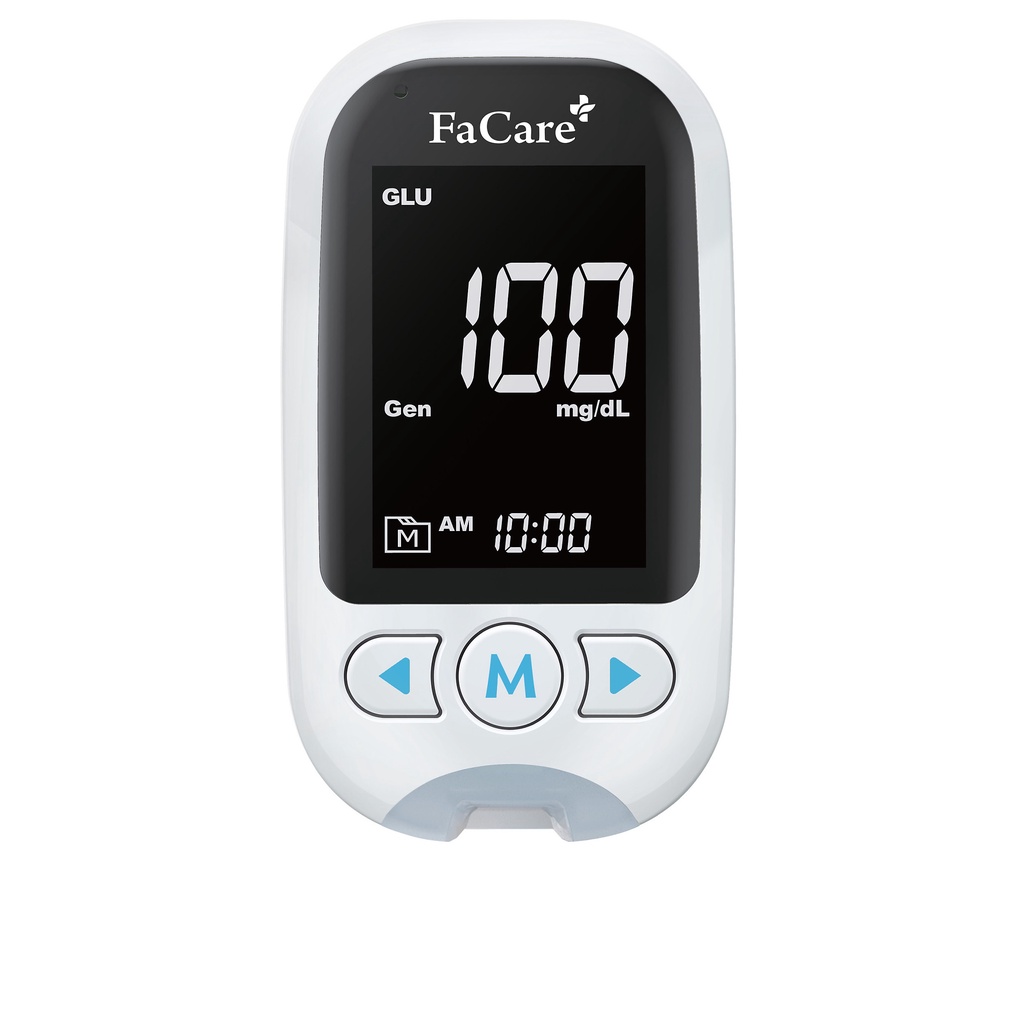 M&aacute;y đo Đường huyết, Mỡ m&aacute;u, AxitUric 5 trong 1 Facare FC-M168 (TD-4216) bluetooth Hot