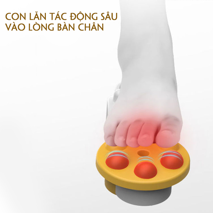 M&aacute;y massage ch&acirc;n cao cấp 4D c&oacute; điều khiển từ xa, Bồn, M&aacute;y, Chậu m&aacute;t xa xoa b&oacute;p đa năng