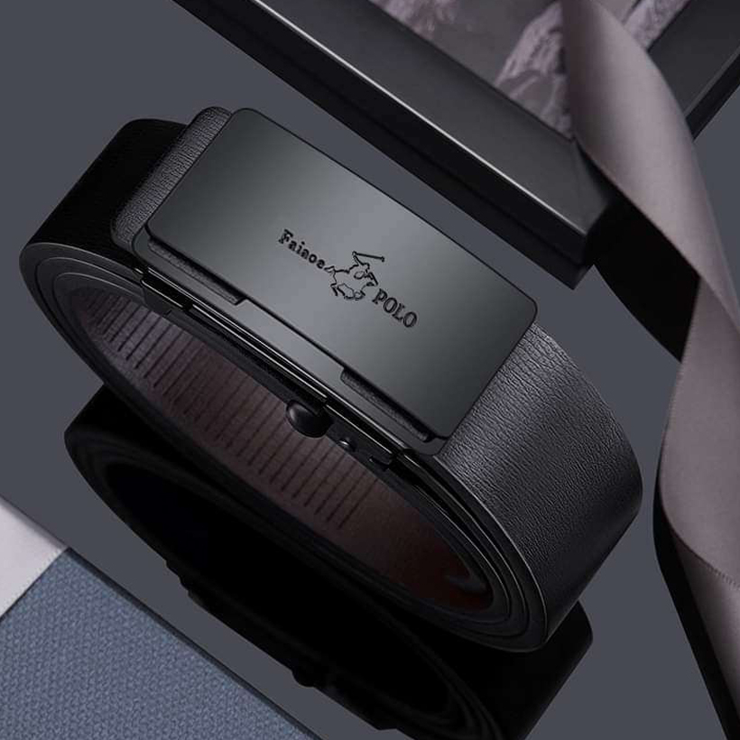 Thắt Lưng Nam Cao Cấp H&agrave;ng Hiệu FaiaoePOLO Full hộp đựng Hot