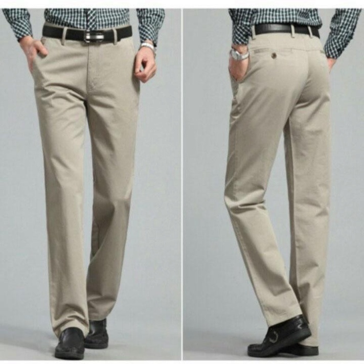 Quần kaki nam trung ni&ecirc;n cao cấp Hot
