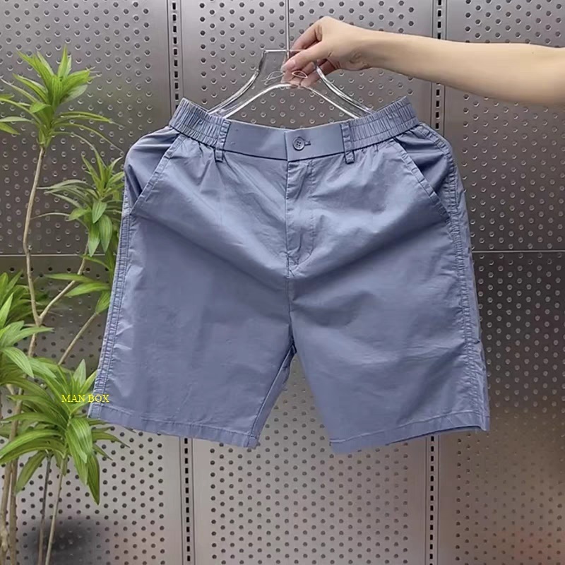 Quần short nam KAKI GI&Oacute; cạp chun pha c&uacute;c trẻ trung Hot