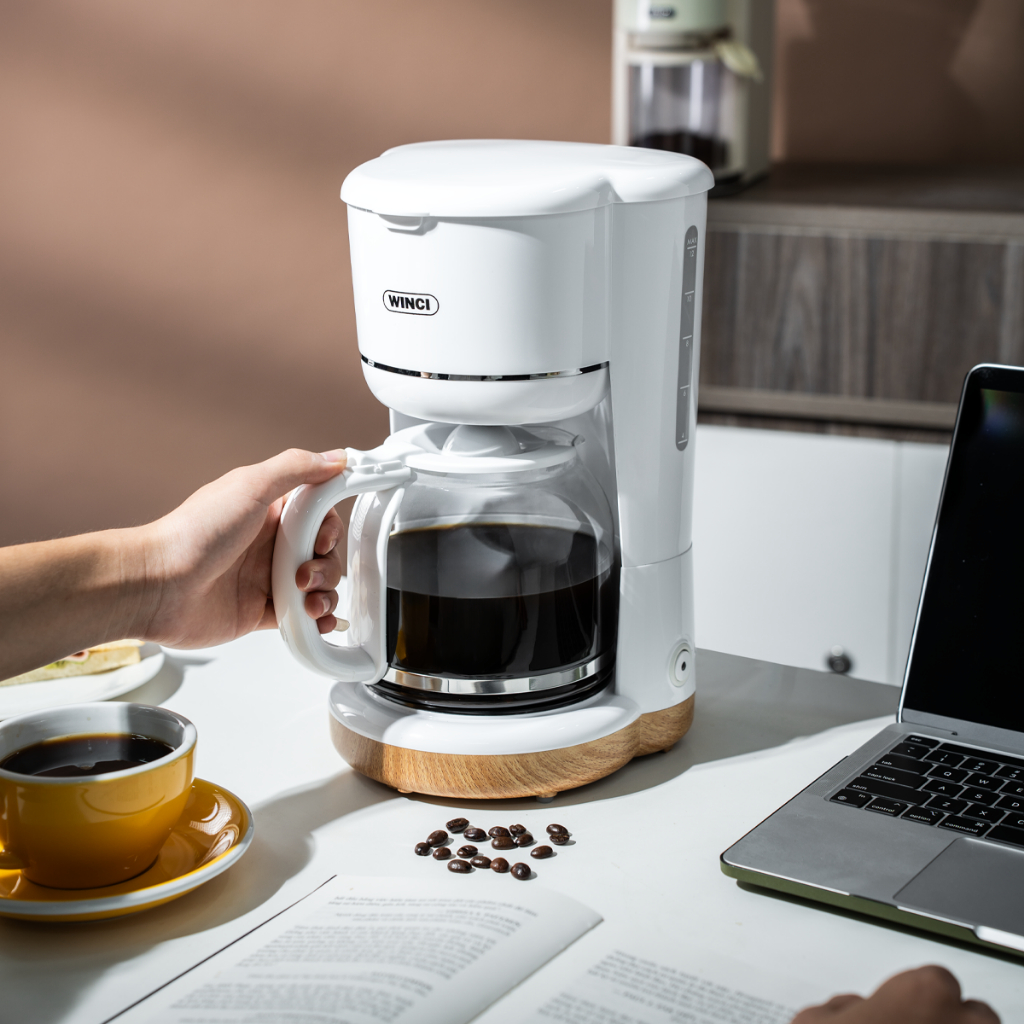 Máy Pha Cà Phê Nhỏ Giọt Winci CM9413, Dung Tích 1.5L Hot