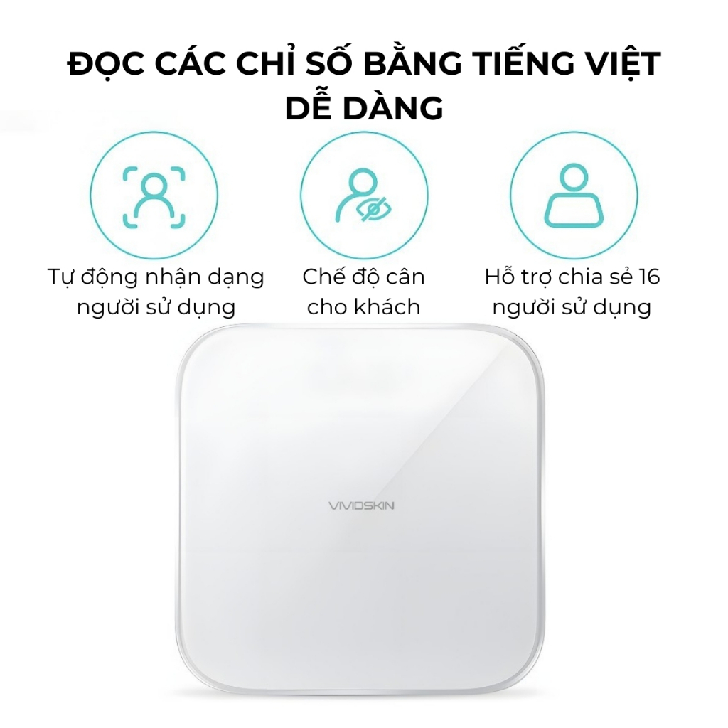 C&acirc;n Sức Khỏe Điện Tử Th&ocirc;ng Minh  Ph&acirc;n T&iacute;ch 15 Chỉ Số Cơ Thể Hot