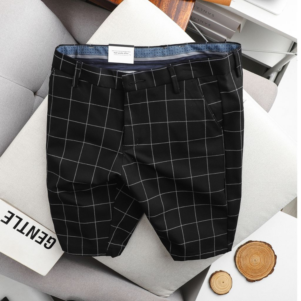 Quần Short Nam T&acirc;y &Acirc;u Cao Cấp Vải Co Gi&atilde;n, Form Chuẩn,Dễ Phối Đồ