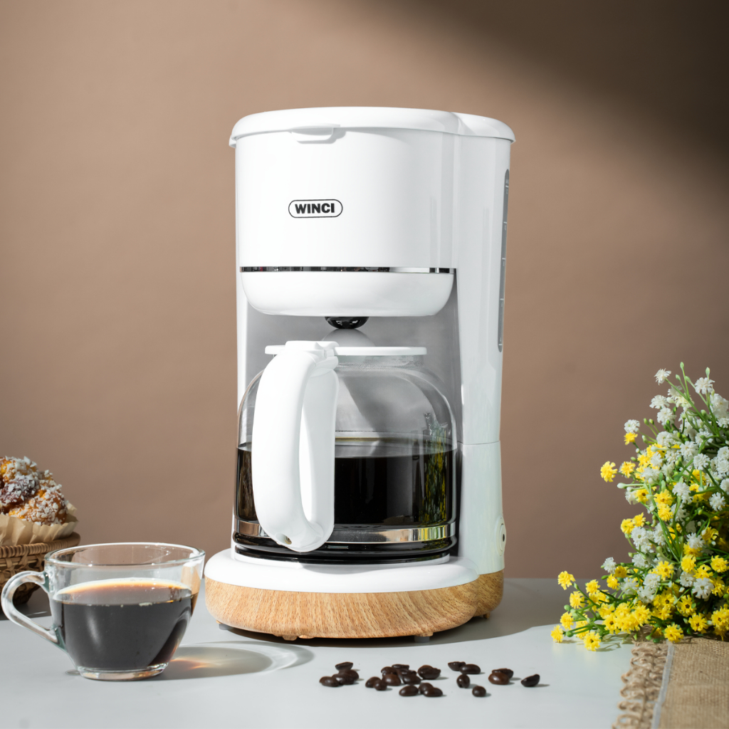 Máy Pha Cà Phê Nhỏ Giọt Winci CM9413, Dung Tích 1.5L Hot