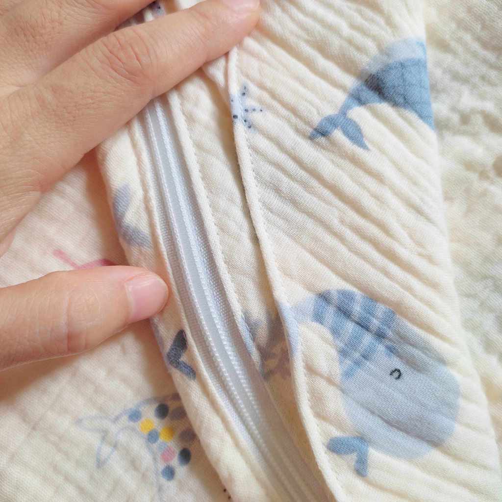 S&eacute;t vỏ gối chống tr&agrave;o v&agrave; vỏ gối chặn chống giật m&igrave;nh cho b&eacute;, vải x&ocirc; muslin đẹp loại 1 Hot