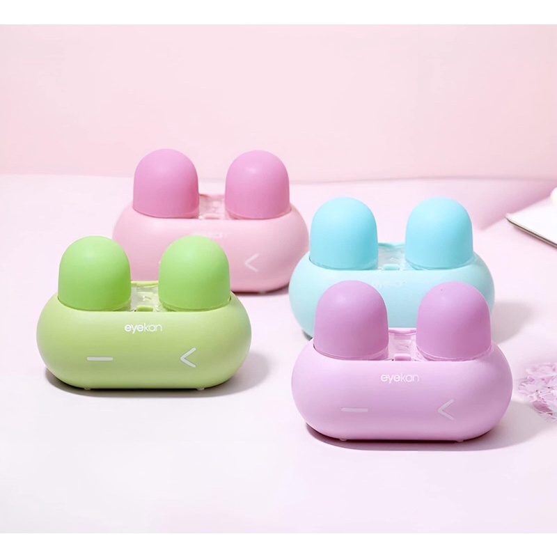 M&aacute;y rửa lens S&oacute;ng &acirc;m Tai Thỏ h&atilde;ng Eyekan loại tốt vệ sinh contactlens, k&iacute;nh &aacute;p tr&ograve;ng Hot