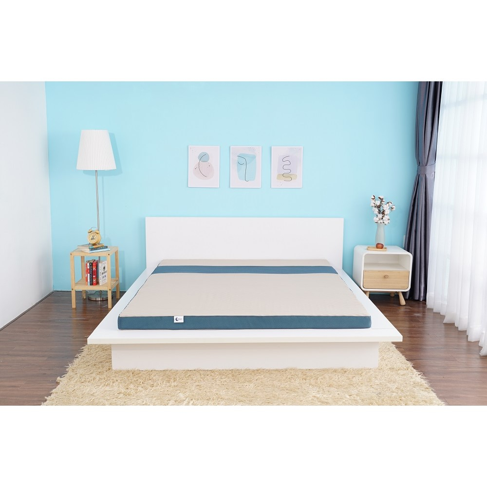 Nệm foam Goodnight Massage b&aacute;n chạy Việt Nam 9cm Cấu tr&uacute;c lượn s&oacute;ng duy tr&igrave; tư thế cột sống Hot 