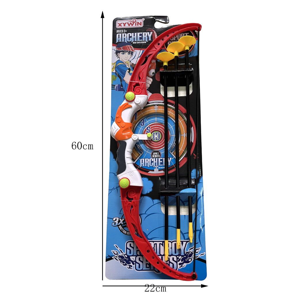 Đồ chơi b&eacute; trai bắn cung ANDY KIDS cung t&ecirc;n an to&agrave;n cung t&ecirc;n chắc khỏe, mũi t&ecirc;n bằng silicon h&uacute;t d&iacute;nh an to&agrave;n Cao Cấp