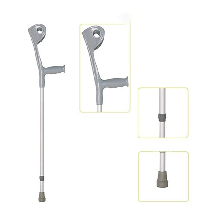 Nạng Khuỷu Tay Hợp Kim Nh&ocirc;m Lucass Cao Cấp