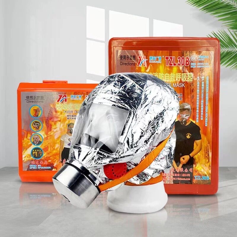 Mặt Nạ Ph&ograve;ng Kh&oacute;i Chống Ngạt TZL30 Hiệu Quả Cao Trong Pccc Khu Chung Cư Nh&agrave; Cao Tầng