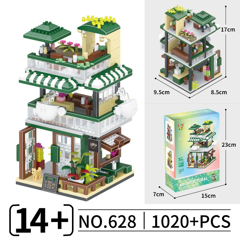 Bộ Đồ Chơi Lắp R&aacute;p Thủ C&ocirc;ng 626-629 Chất Lượng Cao Hot