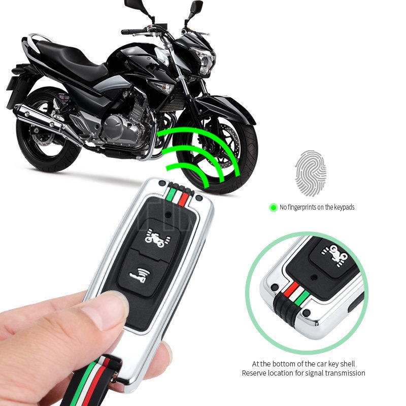 Vỏ Bọc Ch&igrave;a Kh&oacute;a Điều Khiển Từ Xa 3 N&uacute;t Bằng Hợp Kim HONDA PCX160 VISION SH350 PCX 160 2 Hot