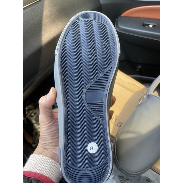 Gi&agrave;y lười nam da Pu cao cấp 