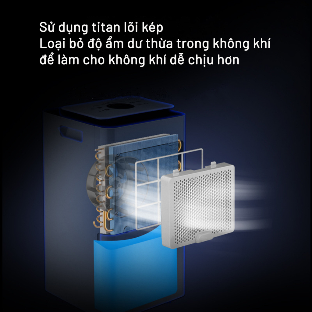 M&aacute;y H&uacute;t Ẩm Lọc Kh&ocirc;ng Kh&iacute; KAW K4L, C&ocirc;ng Suất Cao, H&uacute;t Ẩm Tủ Quần &Aacute;o, Văn Ph&ograve;ng, Nh&agrave; Cửa Hot