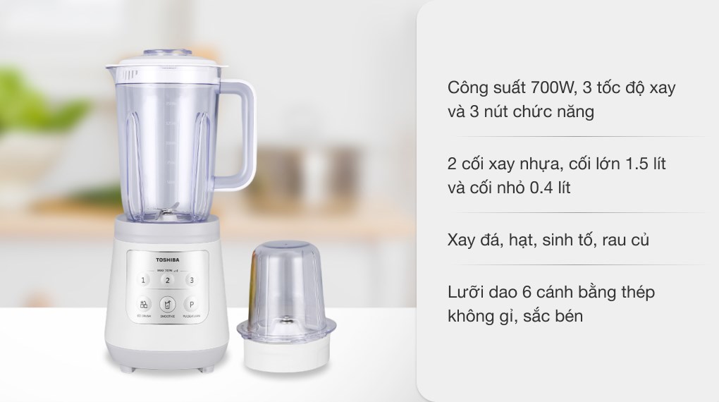M&aacute;y xay sinh tố đa năng Toshiba BL-70PR1NV Cao Cấp