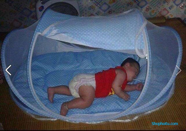 Mùng ngủ chống muỗi cho bé