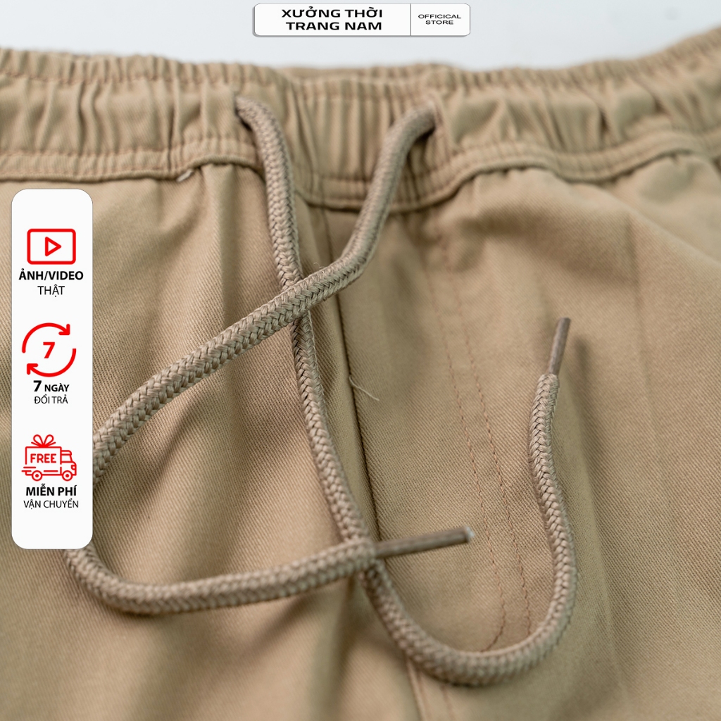 QUẦN JOGGER KAKI THỂ THAO CO GI&Atilde;N CAO CẤP GYM H&Agrave;NG XUẤT KHẨU VẢI XỊN Hot