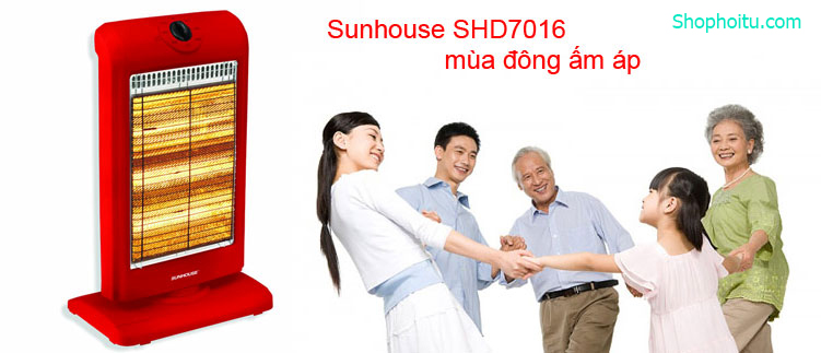 Quạt sưởi Sunhouse SHD7016