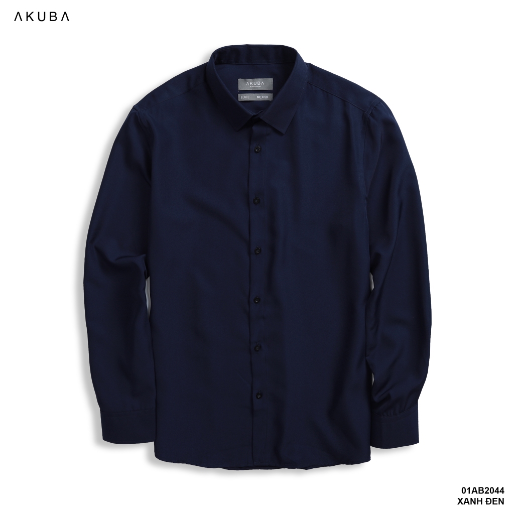 &Aacute;o sơ mi trắng nam tay d&agrave;i đi học, đi l&agrave;m, vải lụa kh&ocirc;ng nhăn, thấm h&uacute;t mồ h&ocirc;i tốt 