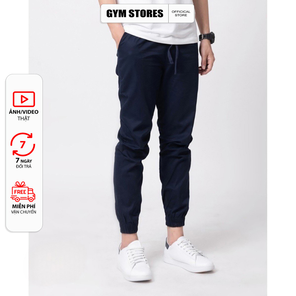 QUẦN JOGGER KAKI THỂ THAO CO GI&Atilde;N CAO CẤP GYM H&Agrave;NG XUẤT KHẨU VẢI XỊN Hot