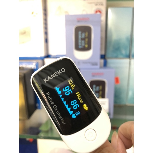  Máy đo nồng độ OXY và nhịp tim trong máu Kaneko Nhật Bản Cao Cấp