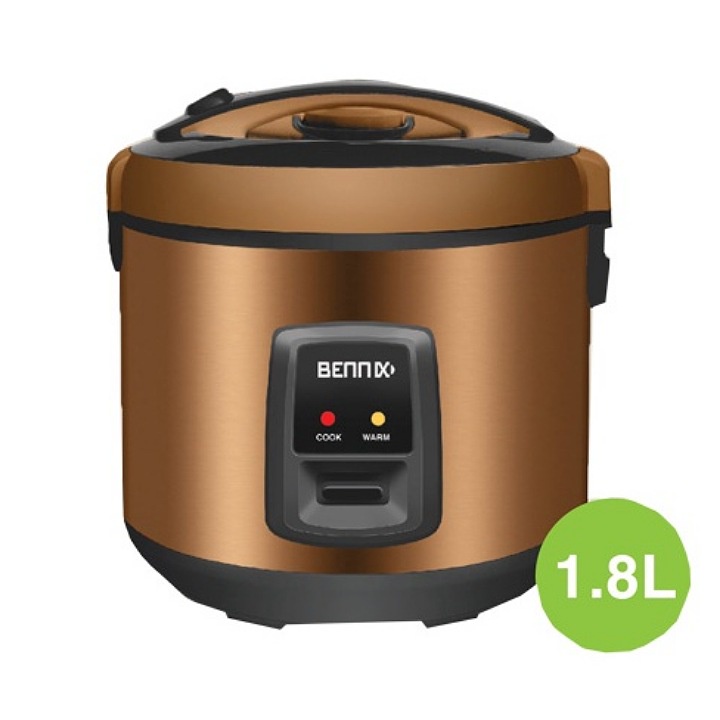 Nồi cơm điện Bennix dung tích 1.8l BN-018RC (màu Đồng) Hàng chính hãng Hot
