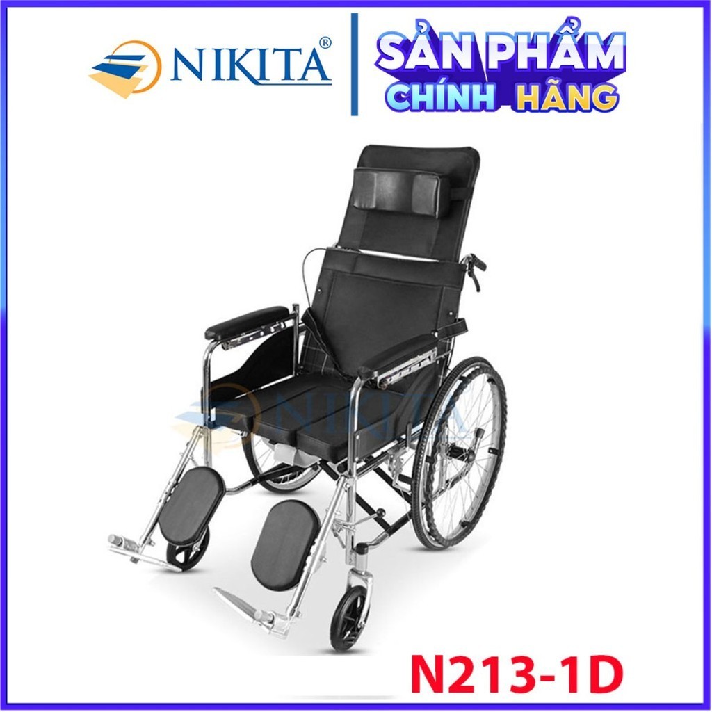 Xe lăn cho người già, Xe lăn, đa năng - Nhiều mẫu mã lựa chọn - Chính hãng NIKITA Hot