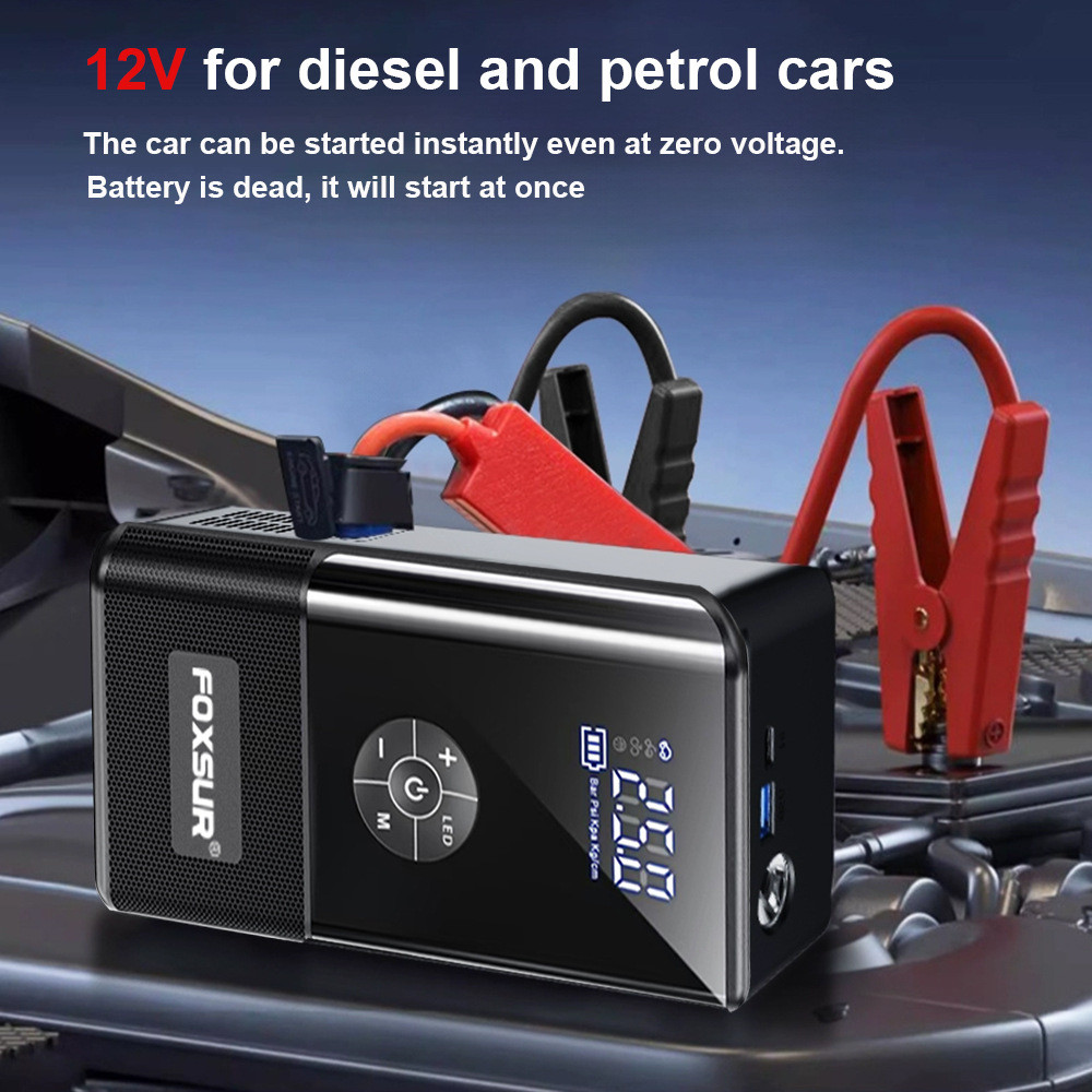 Kích bình ắc quy ô tô kiêm bơm hơi , kích bình xe hơi, kích nổ ắc quy ô tô, bơm hơi các loại 22000mAh  